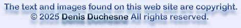 copyright � 2011 Denis Duchesne